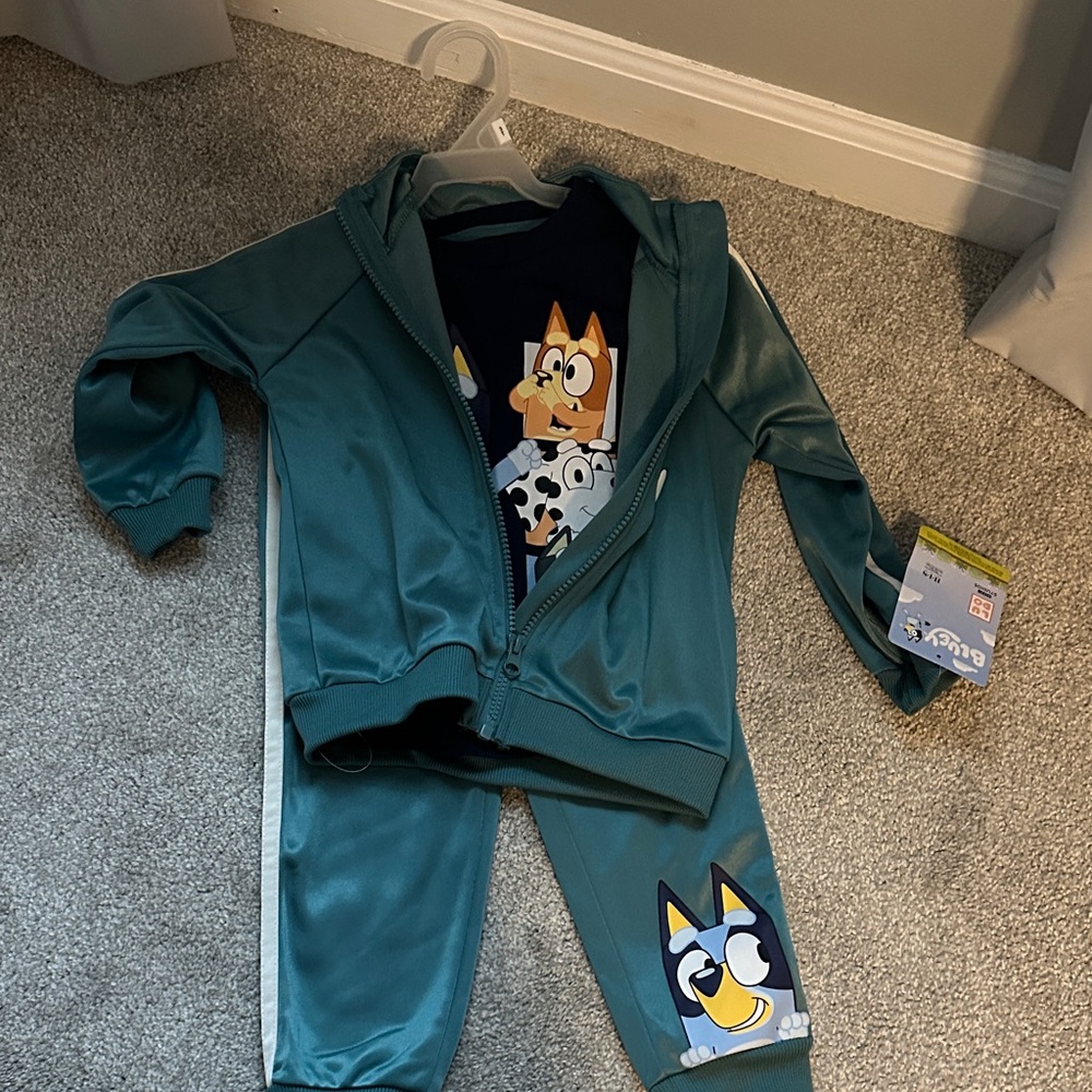Bluey Teal Kids' Tracksuit